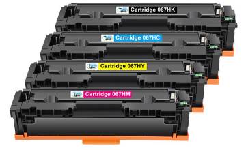 Canon 067H High Yield Color Toner Cartridges for MF653Cdw/MF654Cdw/MF656Cdw
